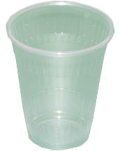 CUP PLASTIC DRINKING CLEAR 16OZ DCC16K 1000/CS - Cup: Plastic